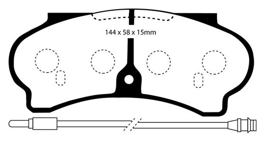 Disques de frein Ebc BSD7255