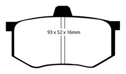 Disques de frein Ebc BSD7255