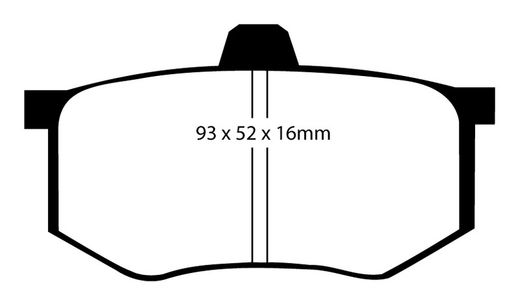 Disques de frein Ebc BSD7255