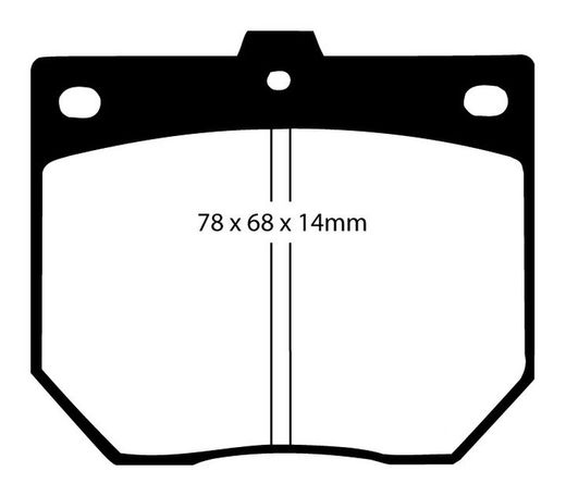 Disques de frein Ebc BSD7255