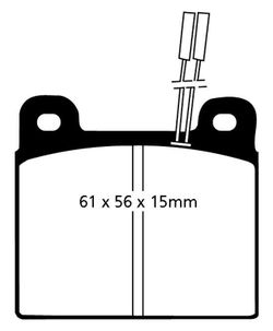 Disques de frein Ebc BSD7255