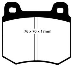 Disques de frein Ebc BSD7255