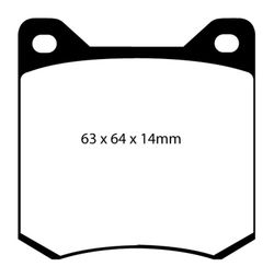 Disques de frein Ebc BSD7255