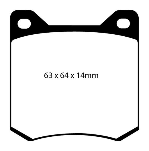 Disques de frein Ebc BSD7255