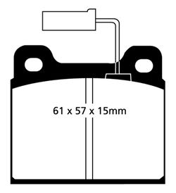 Disques de frein Ebc BSD7255