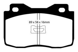 Disques de frein Ebc BSD7255