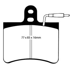Disques de frein Ebc BSD7255