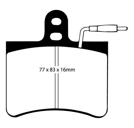 Disques de frein Ebc BSD7255