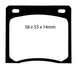 Disques de frein Ebc BSD7255