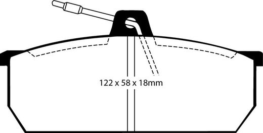 Disques de frein Ebc BSD7255