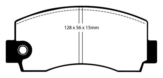 Disques de frein Ebc BSD7255