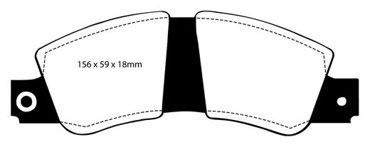Disques de frein Ebc BSD7255