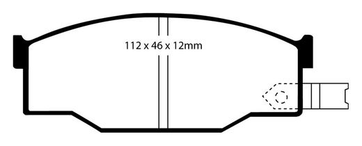 Disques de frein Ebc BSD7255