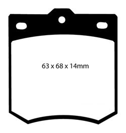 Disques de frein Ebc BSD7255