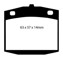 Disques de frein Ebc BSD7255