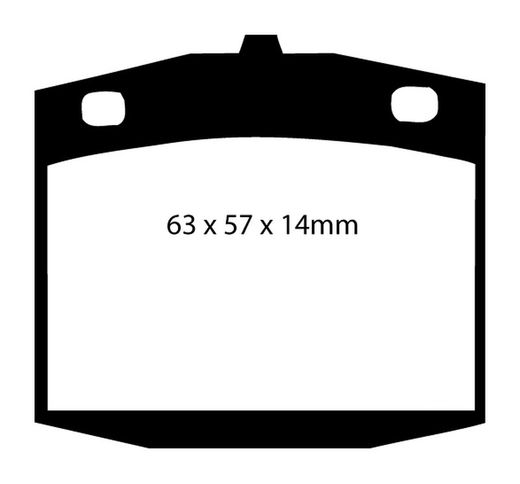 Disques de frein Ebc BSD7255