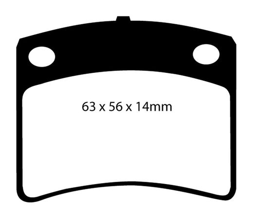 Disques de frein Ebc BSD7255
