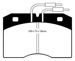 Disques de frein Ebc BSD7255