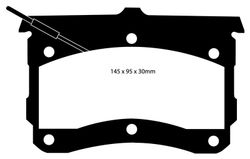 Disques de frein Ebc BSD7255