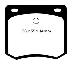 Disques de frein Ebc BSD7255