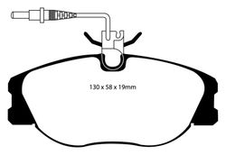 Pastillas de freno ebc DP1108