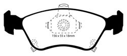 Pastillas de freno ebc DP1171