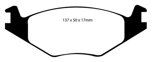 Pastillas de freno ebc DP21084