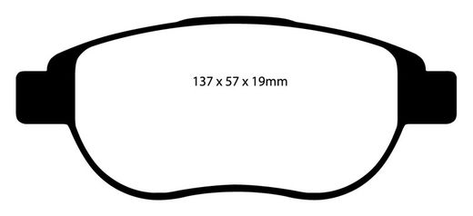 Pastillas de freno ebc DP21375