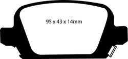 Pastillas de freno ebc DP21410