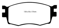 Pastillas de freno ebc DP21768