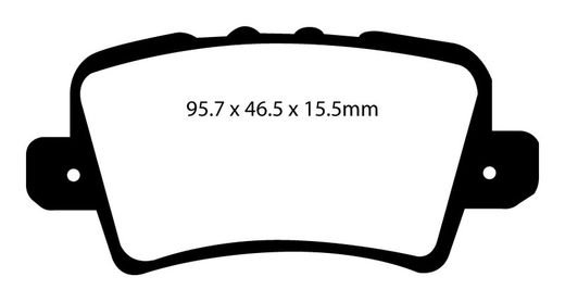 Pastillas de freno ebc DP21902