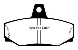 Pastillas de freno ebc DP2793