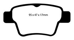 Pastillas de freno ebc DP31575C
