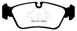 Pastillas de freno ebc DP31587C