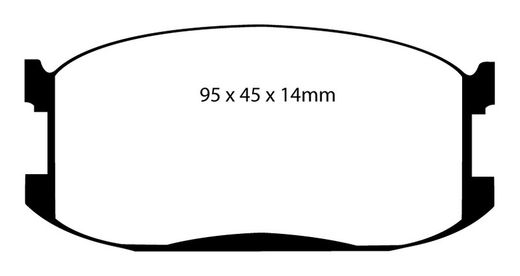 Pastillas de freno ebc DP387