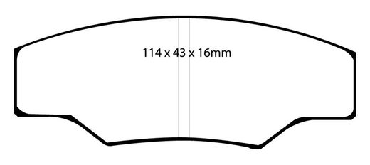 Pastillas de freno ebc DP4003R