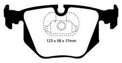 Pastillas de freno ebc DP41118R