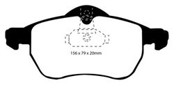 Pastillas de freno ebc DP41183R