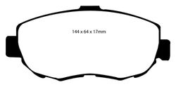Pastillas de freno ebc DP41223R