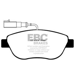 Pastillas de freno ebc DP41383/2R