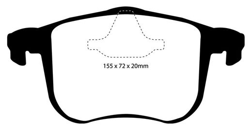 Pastillas de freno ebc DP41416R