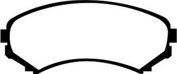 Pastillas de freno ebc DP41619R