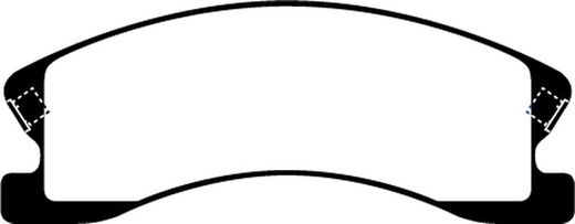 Pastillas de freno ebc DP41664R