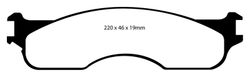 Pastillas de freno ebc DP41708R