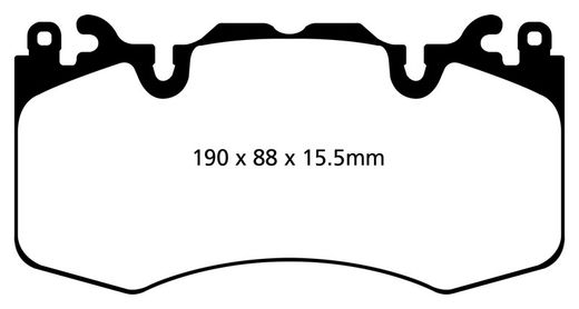 Pastillas de freno ebc DP42064R