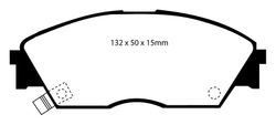 Pastillas de freno ebc DP4706R