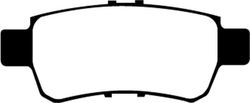 Pastillas de freno ebc DP61744
