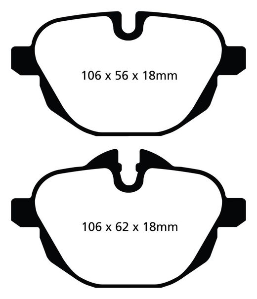 Ebc DP62047 pastilhas de freio