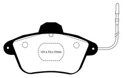 Pastillas de freno ebc DP882