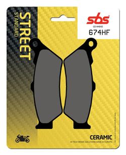 Pastillas de freno traseras R1200GS Sbs Ceramic